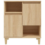 Sideboards 3 pcs Sonoma Oak 60x35x70 cm Engineered Wood