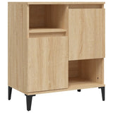 Sideboards 3 pcs Sonoma Oak 60x35x70 cm Engineered Wood - 45-Degree Angle