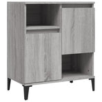 Sideboards 3 pcs Grey Sonoma 60x35x70 cm Engineered Wood