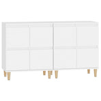 Sideboards 2 pcs White 60x35x70 cm Engineered Wood