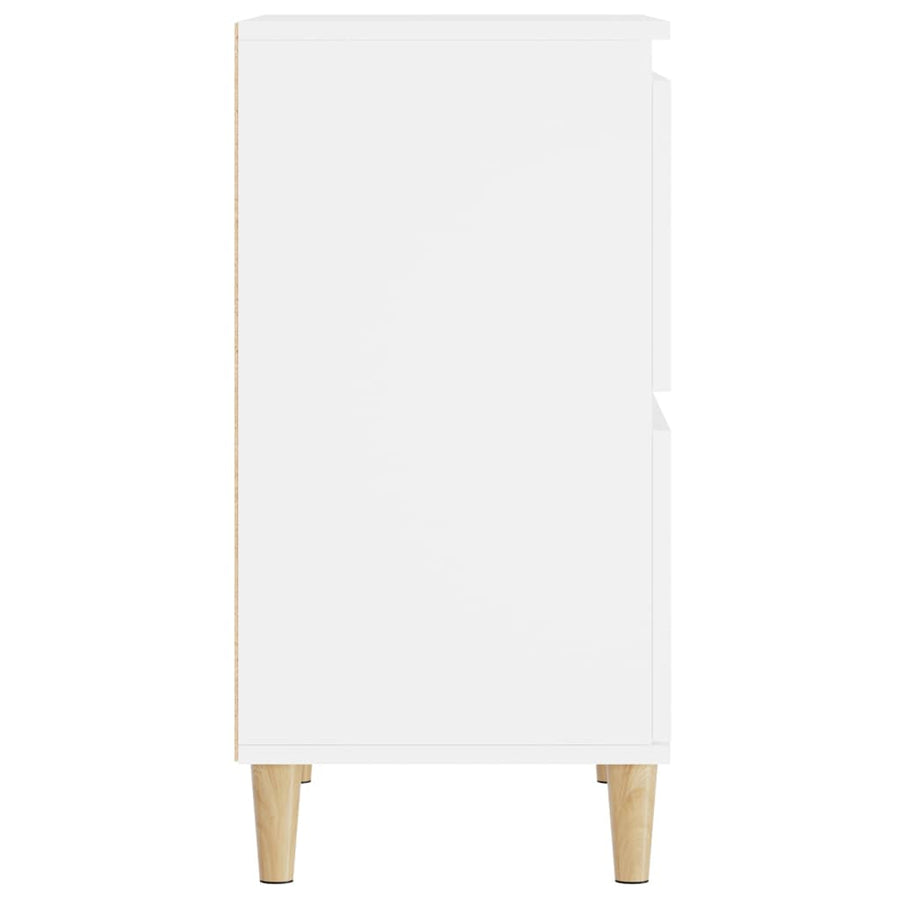 Sideboards 2 pcs White 60x35x70 cm Engineered Wood