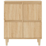 Sideboards 2 pcs Sonoma Oak 60x35x70 cm Engineered Wood