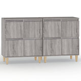 Sideboards 2 pcs Grey Sonoma 60x35x70 cm Engineered Wood