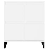 Sideboards 2 pcs White 60x35x70 cm Engineered Wood - Low Angle
