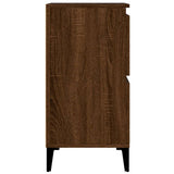 Sideboards 2 pcs Brown Oak 60x35x70 cm Engineered Wood - Extra Image