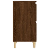 Sideboards 3 pcs Brown Oak 60x35x70 cm Engineered Wood - Extra Image