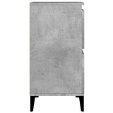 Sideboards 3 pcs Concrete Grey 60x35x70 cm Engineered Wood