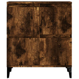Sideboards 3 pcs Smoked Oak 60x35x70 cm Engineered Wood - Low Angle