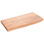 Bathroom Countertop Light Brown 60x30x(2-4) cm Solid Wood