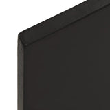 Bathroom Countertop Dark Brown 80x30x2 cm Treated Solid Wood - 45-Degree Angle