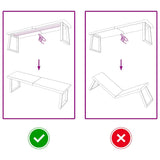 Bathroom Countertop Dark Brown 140x30x4 cm Treated Solid Wood - 45-Degree Angle