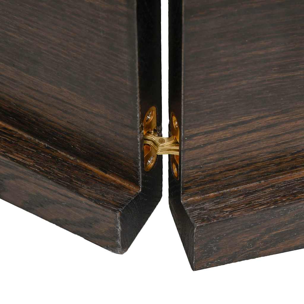 Bathroom Countertop Dark Brown 140x50x(2-4) cm Solid Wood