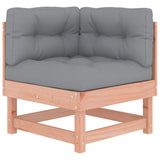 5 Piece Garden Lounge Set with Cushions Solid Wood Douglas