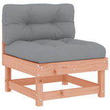 5 Piece Garden Lounge Set with Cushions Solid Wood Douglas - 45-Degree Angle