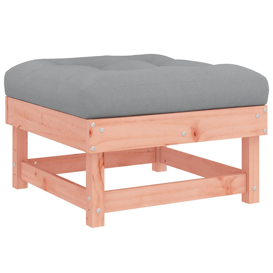 5 Piece Garden Lounge Set with Cushions Solid Wood Douglas