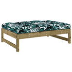 4 Piece Garden Lounge Set with Cushions Impregnated Wood Pine