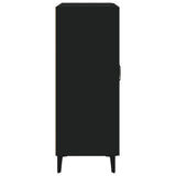 Sideboard Black 69.5x34x90 cm Engineered Wood