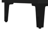 Sideboard Black 69.5x34x90 cm Engineered Wood - Extra Image
