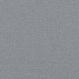 Chaise Longue Light Grey Fabric
