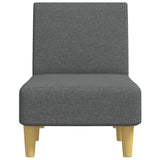Chaise Longue Dark Grey Fabric