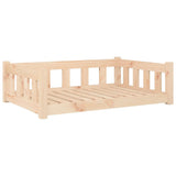 Dog Bed 95.5x65.5x28 cm Solid Wood Pine