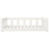 Dog Bed 95,5 x 65,5 x 28 cm White