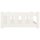 Dog Bed 95,5 x 65,5 x 28 cm White