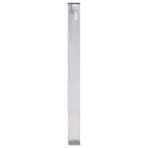 Garden Water Column 100 cm Stainless Steel Square