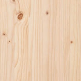 Bar Table 50x50x110 cm Solid Wood Pine