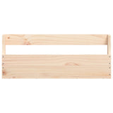 Wall-mounted Shoe Racks 2 pcs 59x9x23 cm Solid Wood Pine - 45-Degree Angle
