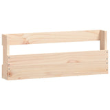Wall-mounted Shoe Racks 2 pcs 59x9x23 cm Solid Wood Pine - Close-Up Angle