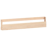 Wall-mounted Shoe Racks 2 pcs 110x9x23 cm Solid Wood Pine - 45-Degree Angle