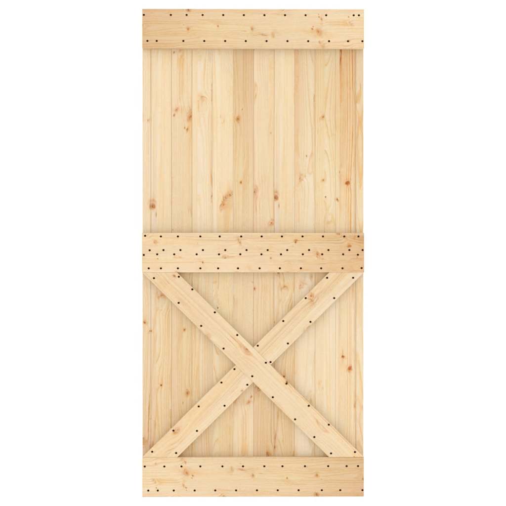 Door NARVIK 95x210 cm Solid Wood Pine
