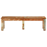 Bench 160x35x46 cm Solid Reclaimed Wood