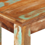 Bench 160x35x46 cm Solid Reclaimed Wood - Top-Down View