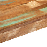 Bench 160x35x46 cm Solid Reclaimed Wood - 45-Degree Angle