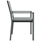 Garden Chairs with Cushions 4 pcs Black 54x62.5x89 cm Poly Rattan