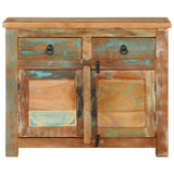 Sideboard 68x35x55 cm Solid Wood Reclaimed - Front View