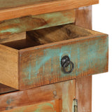 Sideboard 68x35x55 cm Solid Wood Reclaimed - Close-Up Angle