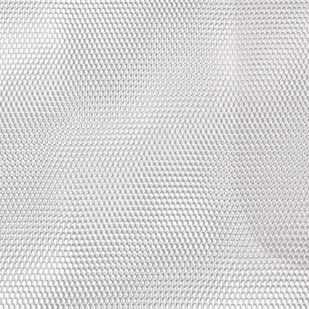 Office Chair Height Adjustable White Mesh Fabric and Faux Leather