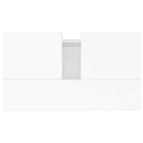 Bathroom Cabinet Black 58x33x60 cm Engineered Wood