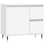 Bathroom Cabinet White 65x33x60 cm Engineered Wood
