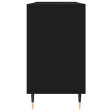 Bathroom Cabinet Black 80x33x60 cm Engineered Wood