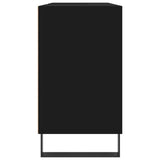 Bathroom Cabinet Black 80x33x60 cm Engineered Wood
