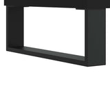 Bathroom Cabinet Black 80x33x60 cm Engineered Wood - Extra Image