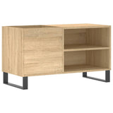 Record Cabinet Sonoma Oak 85x38x48 cm Engineered Wood - Front View