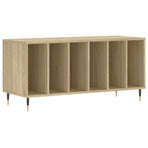 Record Cabinet Sonoma Oak 100x38x48 cm Engineered Wood