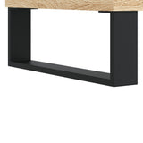 Record Cabinet Sonoma Oak 84.5x38x89 cm Engineered Wood - Low Angle