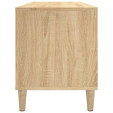 Record Cabinet Sonoma Oak 100x38x48 cm Engineered Wood