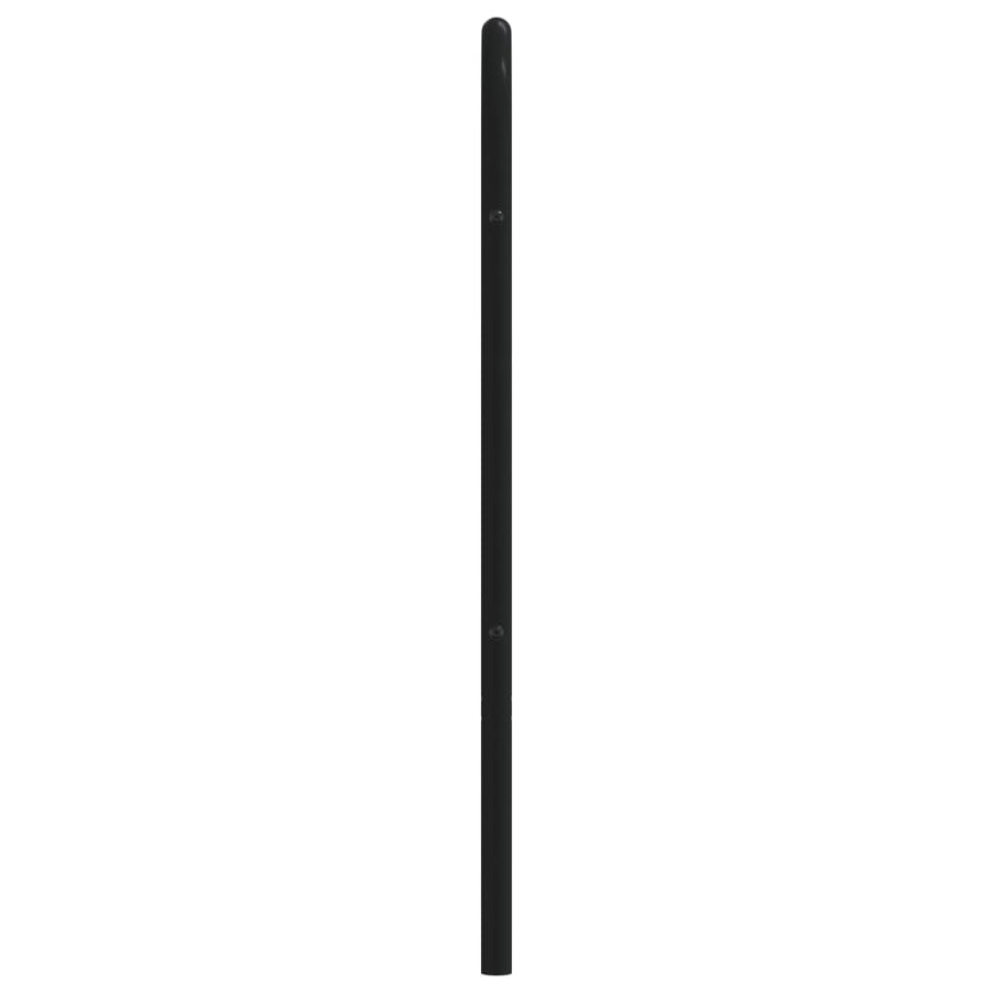 Metal Replace Headboard Black 107 cm